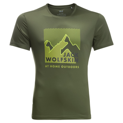 Jack Wolfskin Peak Graphic Herren Outdoor T-Shirt