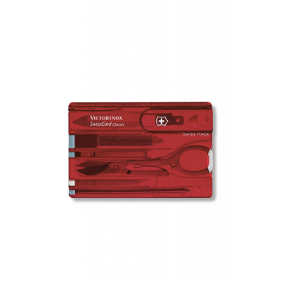 Victorinox 0.7100.T SwissCard Classic Taschenmesser Rot