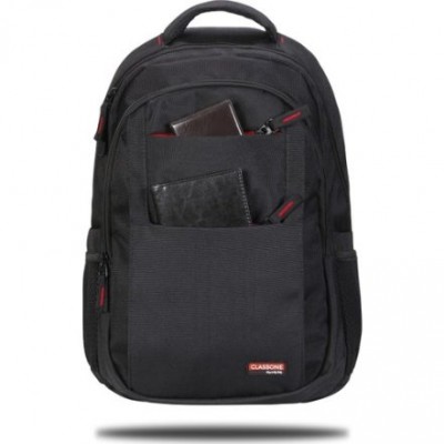 Siena Serie Schwarzer Rucksack