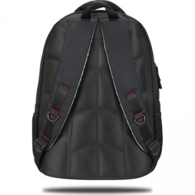 Siena Serie Schwarzer Rucksack