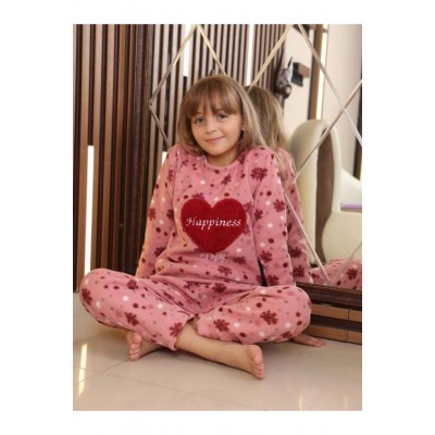 Hebblife Kinder Fleece Winter Pyjama Set (Alter 5-10)