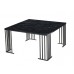 HEBBLİFE Galaxy Quadratischer Mittlerer Couchtisch