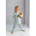 Unisex-Kinder-Pyjama-Set mit Muster